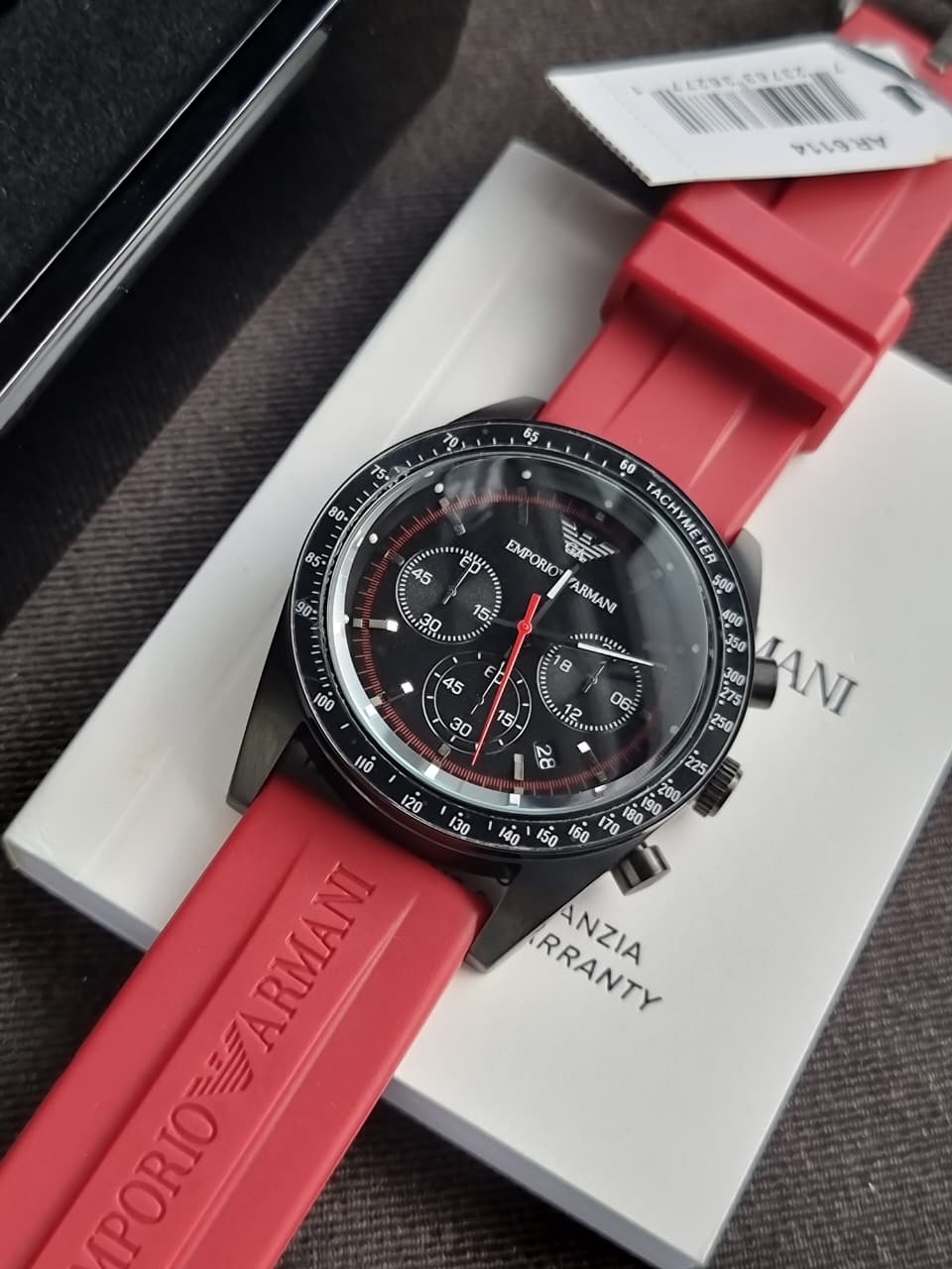 Emporio Armani MEN’S Chronograph Watch AR6114 – NEW/ORIGINAL