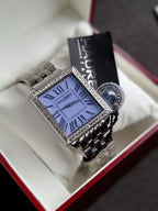 Haurex Italy Ladies Watch Square Dial Purple Dial