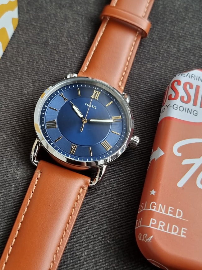 FOSSIL Copeland Quartz Blue Dial Men's Watch Item No. FS5661 Main Image