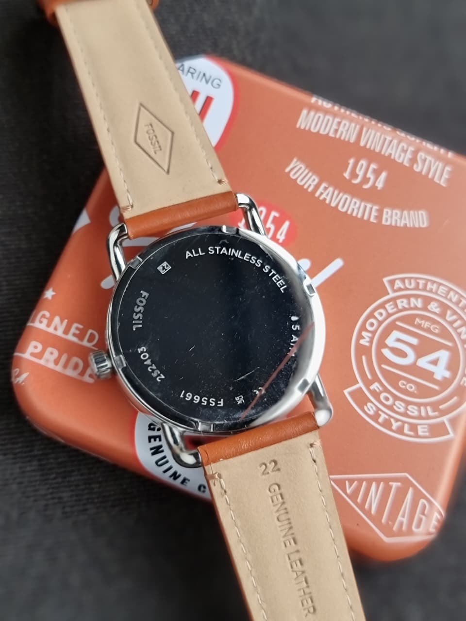 FOSSIL Copeland Quartz Blue Dial Men's Watch Item No. FS5661