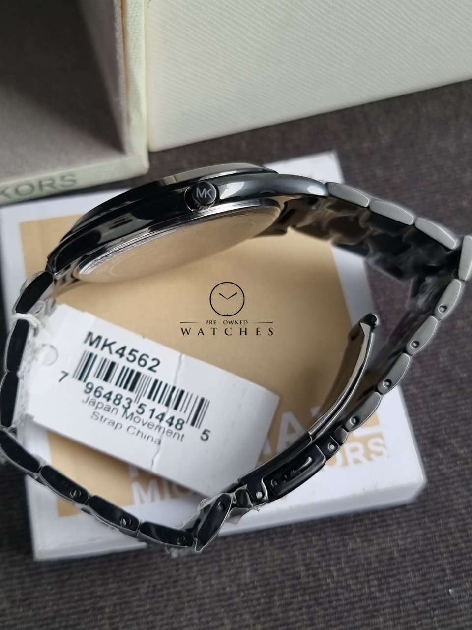 Michael Kors Women’s Quartz Black Stainless Steel Black Dial 42mm Watch MK4562
