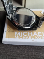Michael Kors Women’s Quartz Black Stainless Steel Black Dial 42mm Watch MK4562