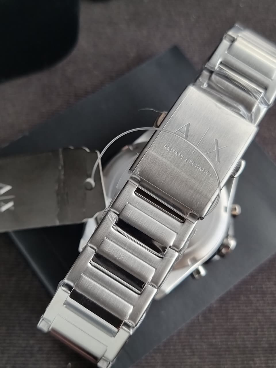 A|X Armani Exchange Chronograph Watch for Men with Stainless Steel