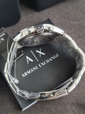 A|X Armani Exchange Chronograph Watch for Men with Stainless Steel