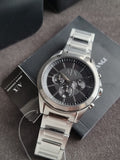 A|X Armani Exchange Chronograph Watch for Men with Stainless Steel