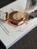 Emporio Armani Classic Rose-Gold Dial Ladies Watch AR1840
