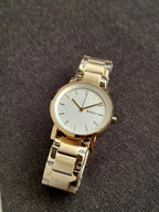 DKNY Women's Soho 34mm Stainless Steel Quartz Dress Watch NY2343