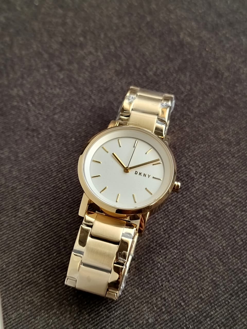 DKNY Women's Soho 34mm Stainless Steel Quartz Dress Watch NY2343