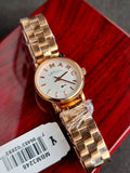 MARC BY MARC JACOBS BAKER WHITE DIAL ROSE GOLD-PLATED LADIES WATCH MBM3248