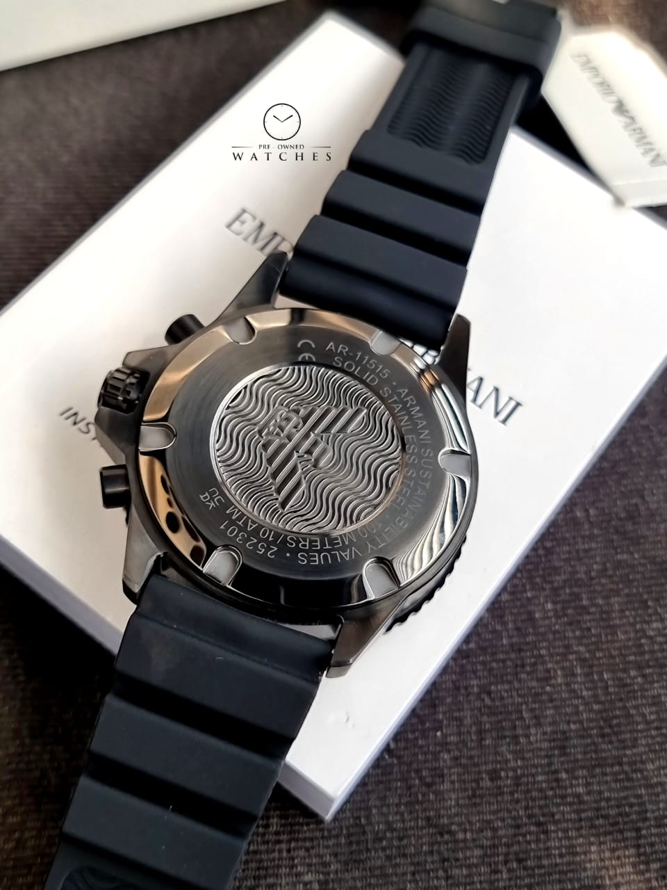 Emporio Armani Men's Dive-Inspired Sports Watch with Stainless Steel, Ceramic, or Silicone Band