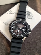 Emporio Armani Men's Dive-Inspired Sports Watch with Stainless Steel, Ceramic, or Silicone Band