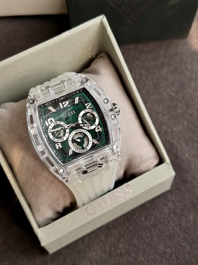 GUESS Mens Clear Multi-function Watch Gw0499G8 Main Image