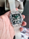 GUESS Mens Clear Multi-function Watch Gw0499G8