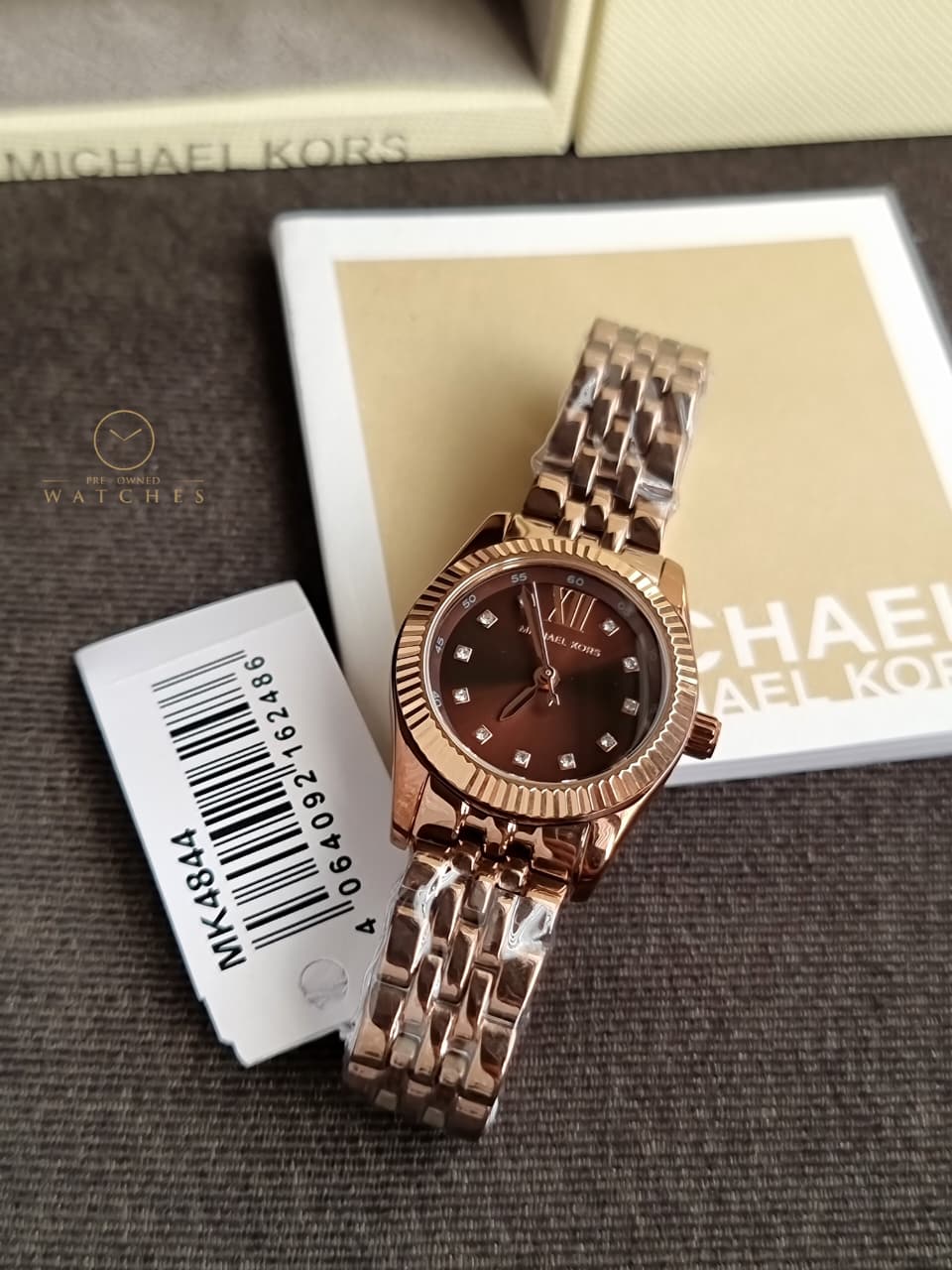 Michael Kors Lexington Brown Watch MK4844