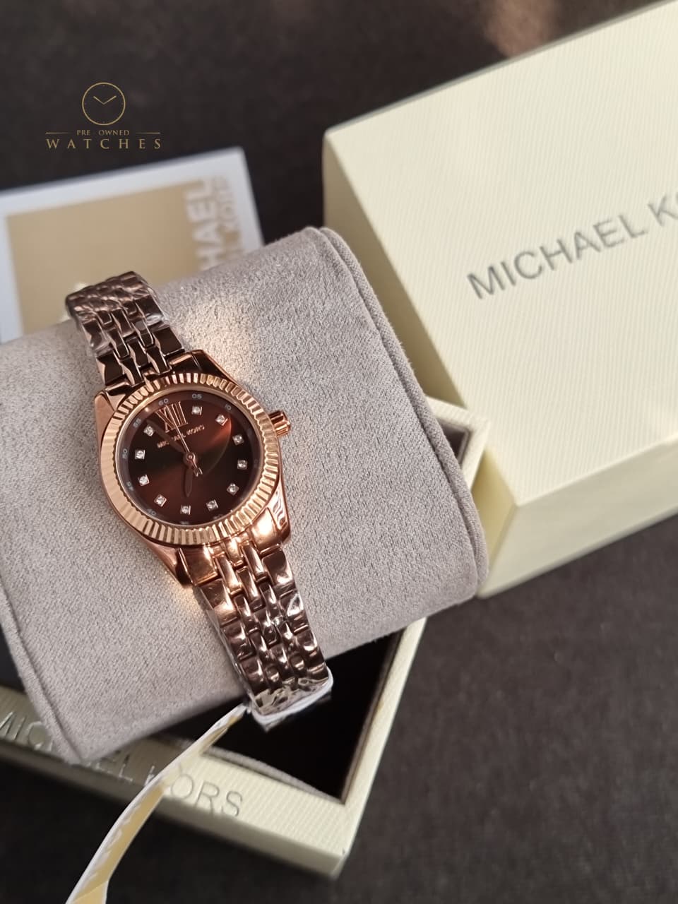 Michael Kors Lexington Brown Watch MK4844