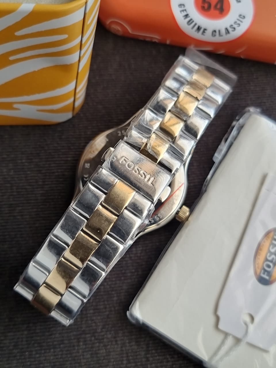 Modern Sophisticate Multifunction Two-Tone Stainless Steel Watch Bq1564