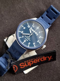 Superdry Mens Gents Scuba Blue Wrist Watch SYG109U