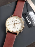 BOSS Dapper Analog White Dial Men's Watch-1513926