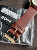 BOSS Dapper Analog White Dial Men's Watch-1513926