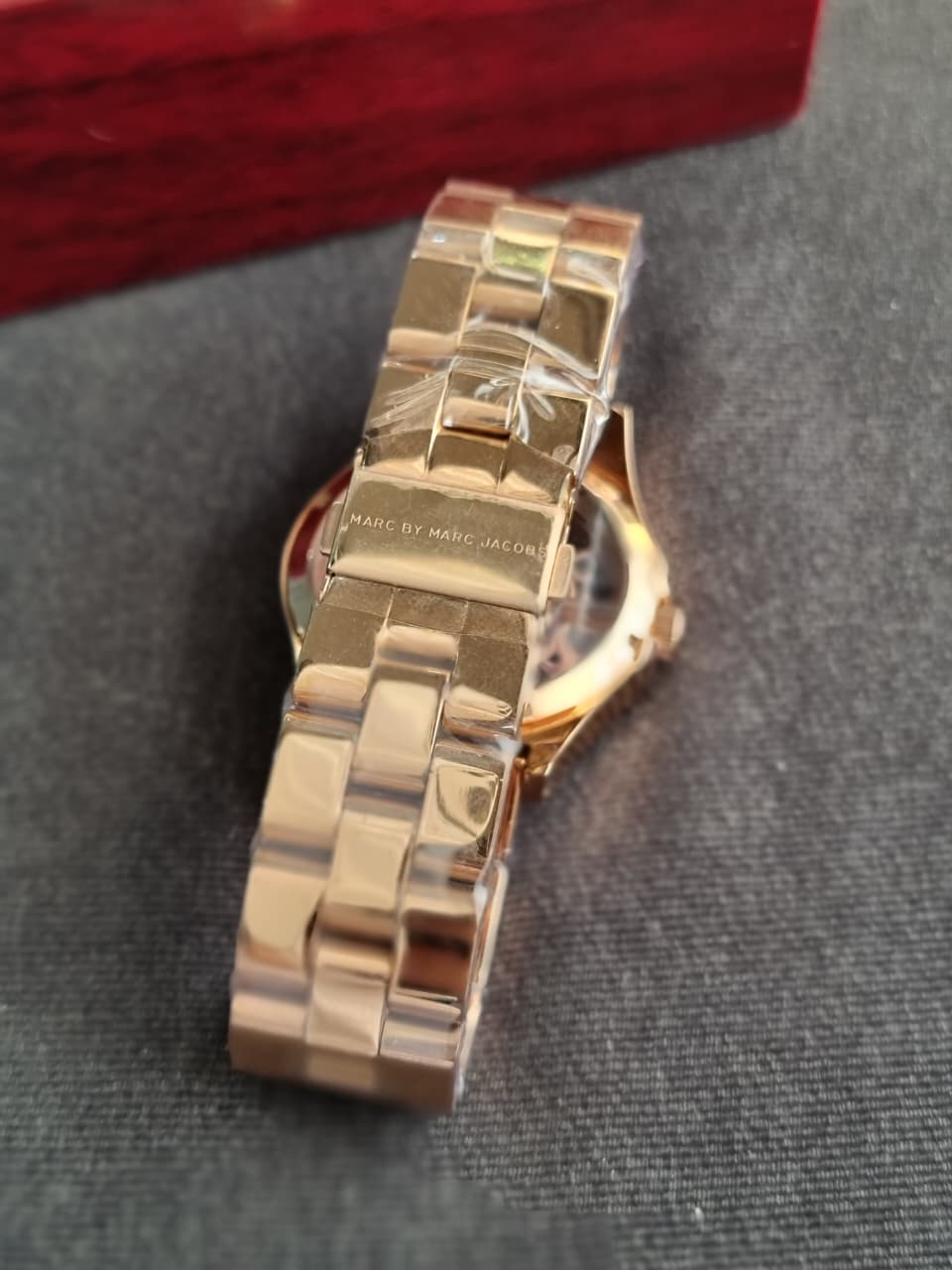 Women's Rose Gold-Tone Henry Skeleton Glitz Watch MBM3264