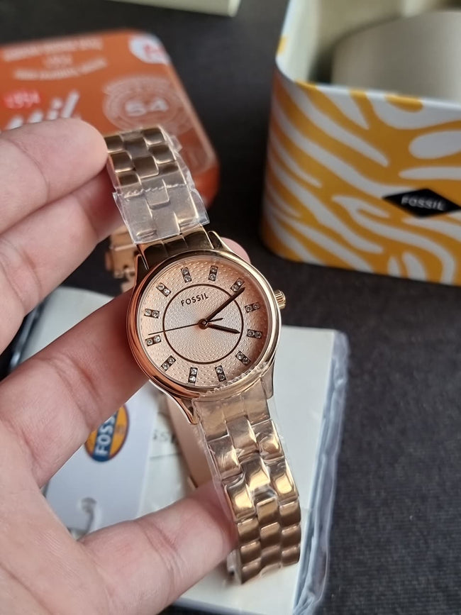 Fossil Mod Soph Analog Pink Dial Women's Watch-BQ1571 Hover Image