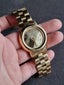 MARC JACOBS MARCI GOLD TONE 36mm Dial,STAINLESS STEEL LINK BRACELET WATCH MBM3098