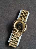 MARC JACOBS MARCI GOLD TONE 36mm Dial,STAINLESS STEEL LINK BRACELET WATCH MBM3098