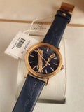 Versace Women’s Quartz Swiss Made Blue Leather Strap Blue Dial 36mm Watch VEHC00419