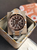 Fossil Bannon Multicolor Quartz Stainless Steel Watch BQ2889