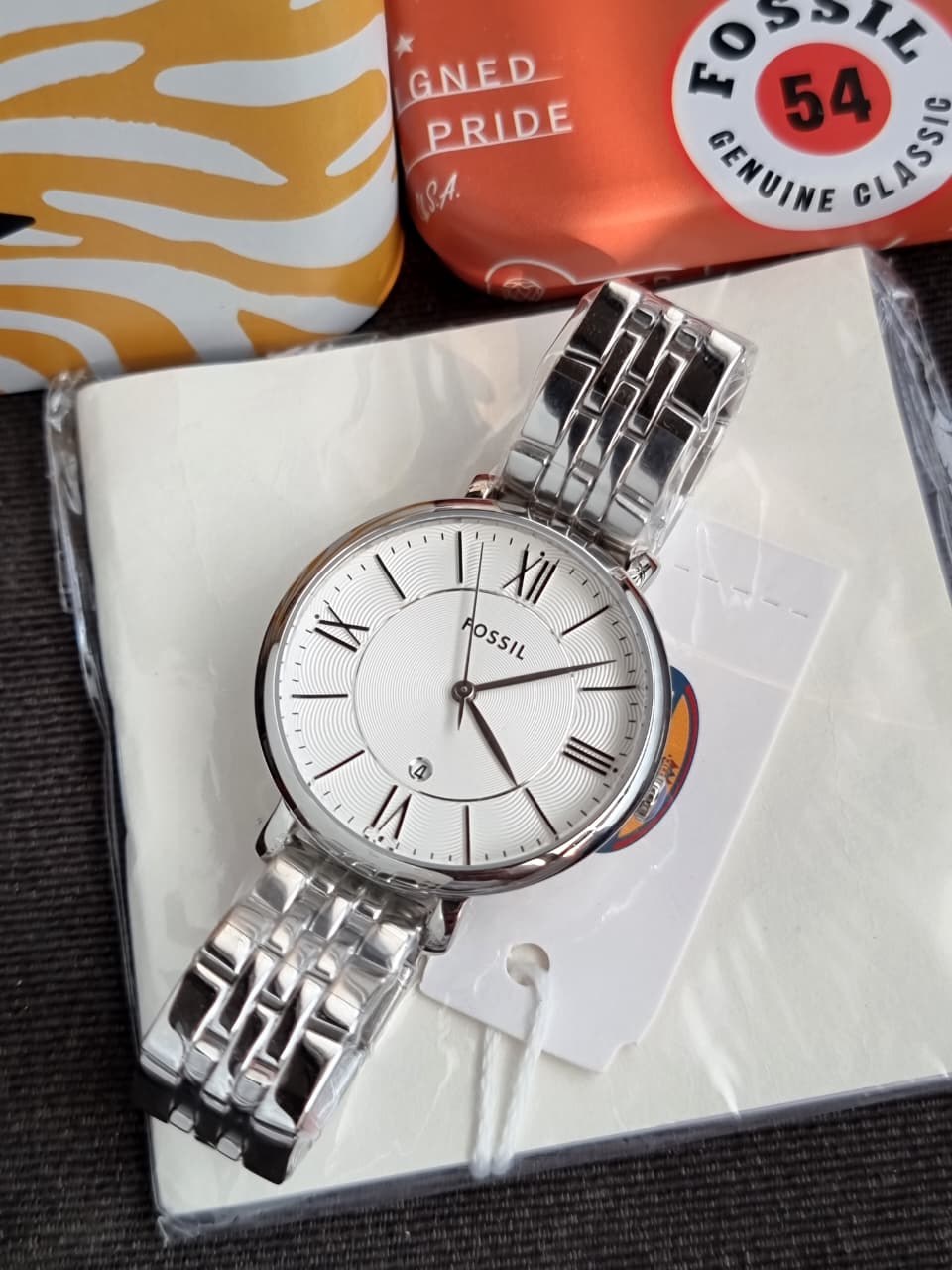 Fossil Women's Jacqueline Quartz Stainless Steel Dress Watch