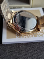 Michael Kors Gold-Tone Slim Runway Watch MK3179