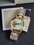Michael Kors Gold-Tone Slim Runway Watch MK3179