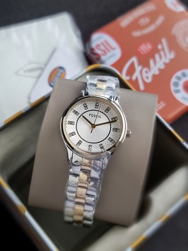 Modern Sophisticate Three-Hand Two-Tone Stainless Steel Watch Bq1574 Hover Image