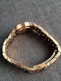 Marc by Marc Jacobs Women's MBM3219 Rose-Gold Stainless-Steel Quartz Watch with Rose-Gold Dial