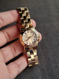Marc by Marc Jacobs Women's MBM3219 Rose-Gold Stainless-Steel Quartz Watch with Rose-Gold Dial
