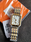 Tory Burch Women's The Robinson Watch, Ivory/Silver/Gold, One Size TBW1501