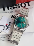 New Tissot PRX 35mm Green Dial Steel Unisex Watch T137.210.11.081.00