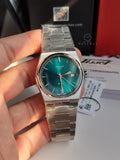 New Tissot PRX 35mm Green Dial Steel Unisex Watch T137.210.11.081.00