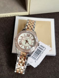 Michael Kors Harlowe Women's Watch, Stainless Steel and Pavé Crystal Watch for Women MK4846