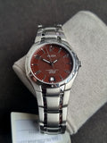 Alba Sub Brand Of Seiko 36mm Brown Dial Quartz Watch