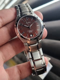 Alba Sub Brand Of Seiko 36mm Brown Dial Quartz Watch