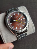 Alba Sub Brand Of Seiko Gents Watch AG8G99X1 Brown Dial Quartz Watch