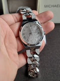 Michael Kors Lennox Three-Hand Stainless Steel Watch MK7488
