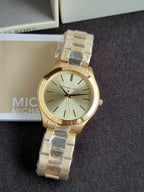 Michael Kors Men 's MK8671 Quartz Gold Watch