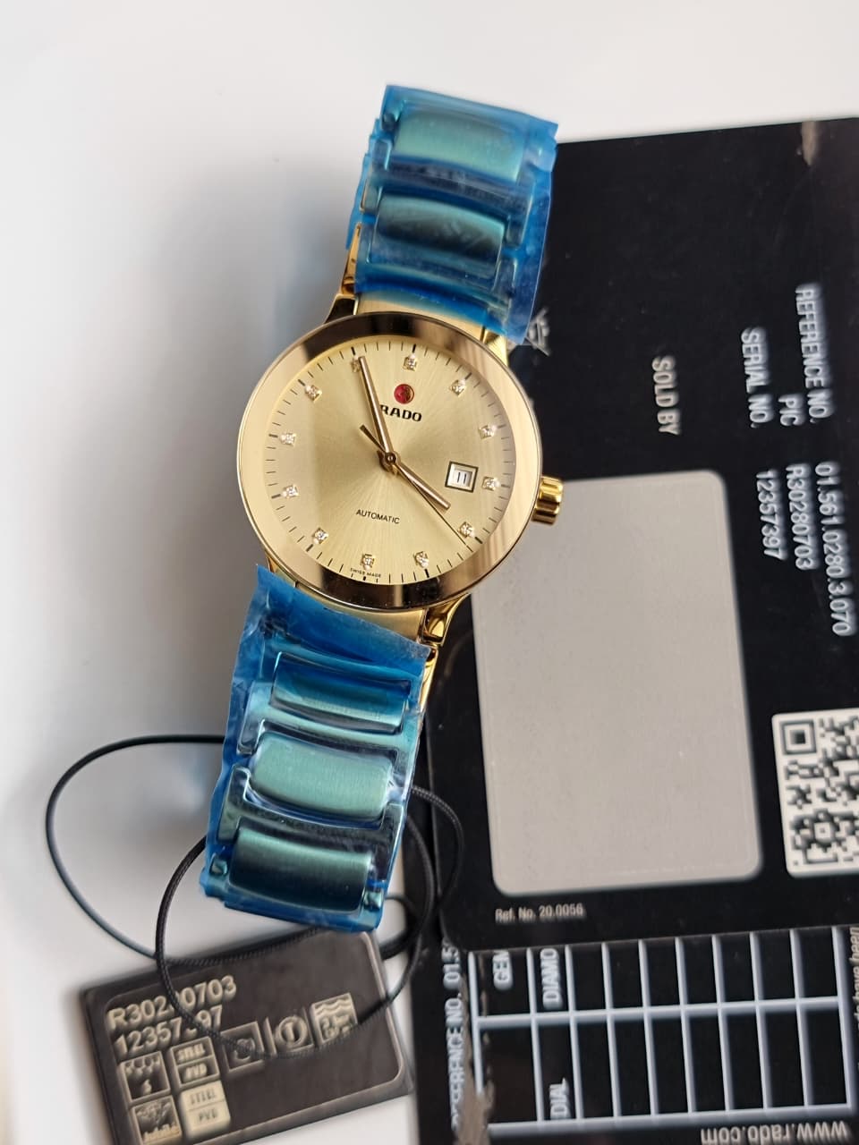 RADO  Centrix Automatic Gold Women's Watch 30280703
