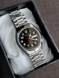 west end Watch Silver Casing Black Dial 35mm Automatic Watch