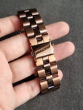 MARC JACOBS BLADE BROWN ESPRESSO TONE,CRYSTALS,BRACELET WATCH-MBM3121
