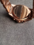 MARC JACOBS BLADE BROWN ESPRESSO TONE,CRYSTALS,BRACELET WATCH-MBM3121
