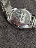 Pulsar Solor Operated Gray Dial Silver Casing Quartz Watch