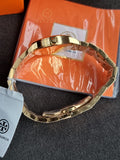 Tory Burch Collins Gold Stainless Steel White Dial Quartz Watch for Ladies - TBW1300